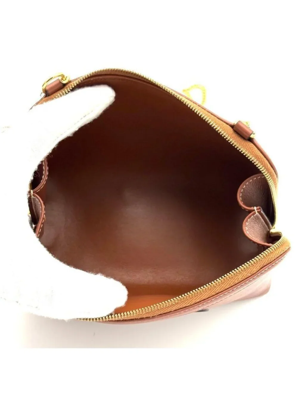 Celine Chain Shoulder Bag Clutch Cuir Leather